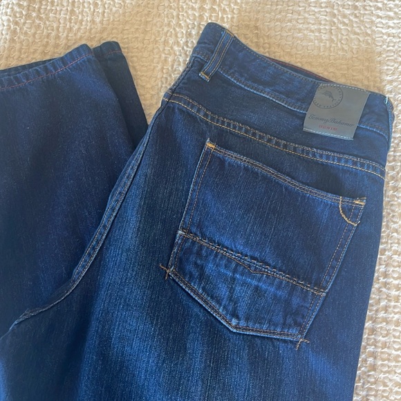 Tommy Bahama Men’s Cayman Island Relaxed Jeans 36/34 Dark Blue - EUC - Picture 2 of 6